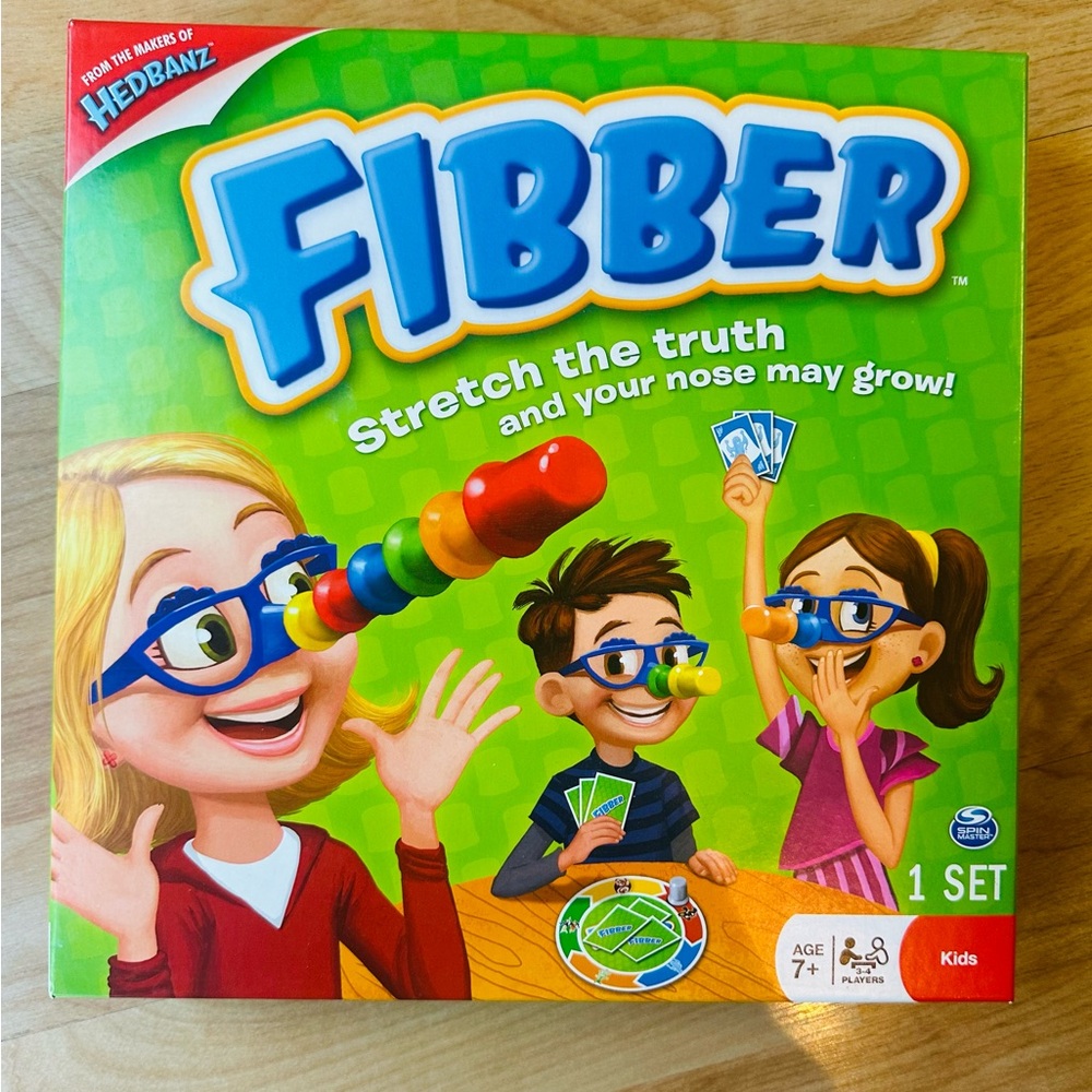 Fibber Board Game for Kids